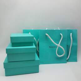 Tiffany & Co Blue Box & Bag Only Bundle 6pcs 210.0g