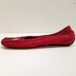 Ralph Lauren Candace Flats Red Women's Size 6.5B alternative image