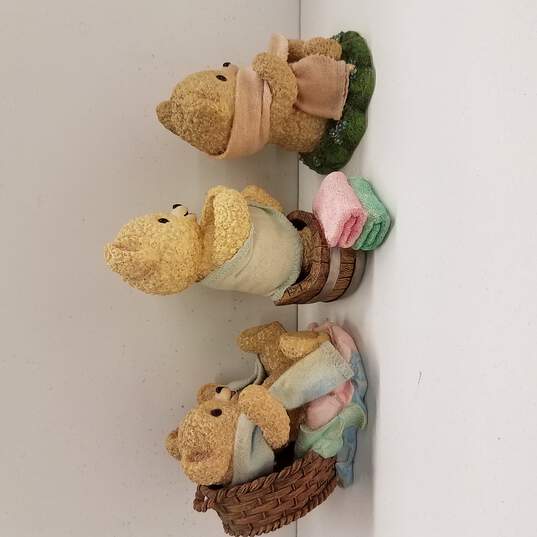 Vintage Hamilton Collection Snuggle Bear Lot of 3 image number 7