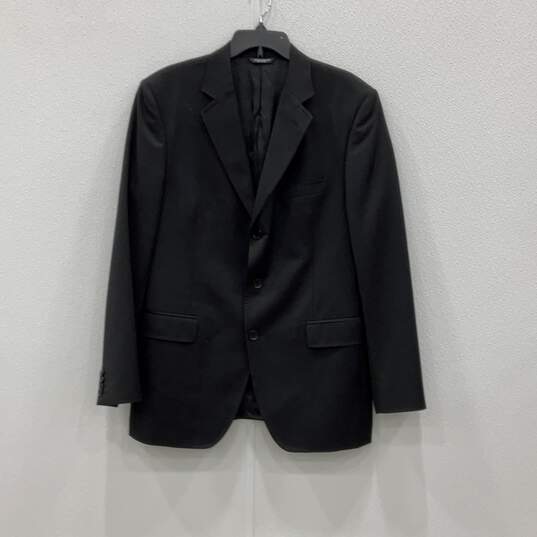 Dolce & Gabbana Mens Black Blazer And Pants 2 Piece Suit Set Size 52 W/COA image number 2