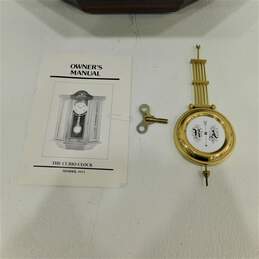 D & A Curio Model 915 Chime Wall Clock alternative image