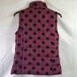 Kenneth Cole Women Burgundy Vest XS NWT image number 2