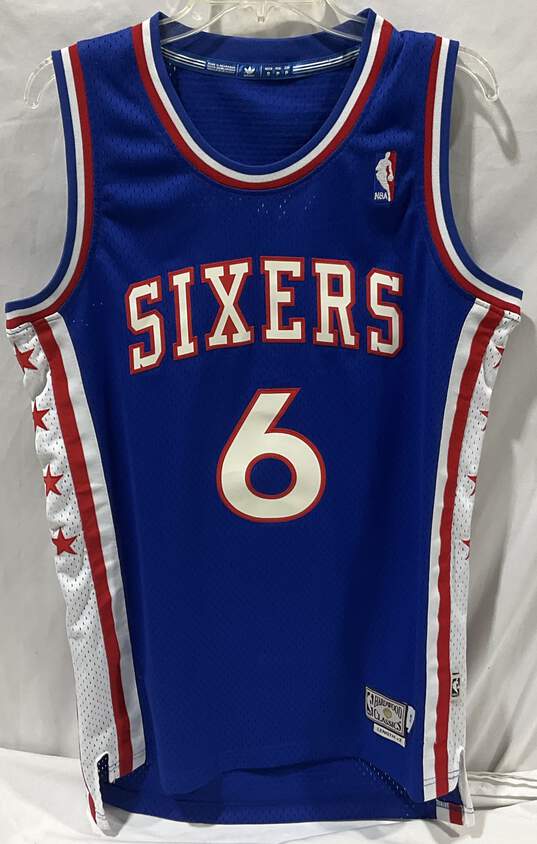 Adidas Julius Erving Sixers NBA Jersey NWT image number 1