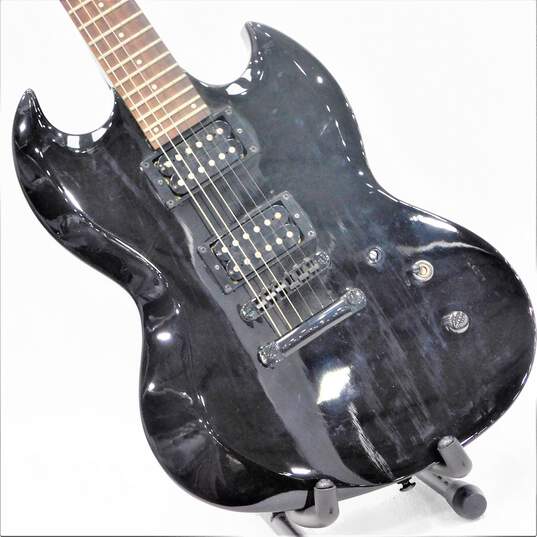 Ltd. by ESP Brand Viper-50 Model Black 6-String Electric Guitar w/ Soft Gig Bag image number 4