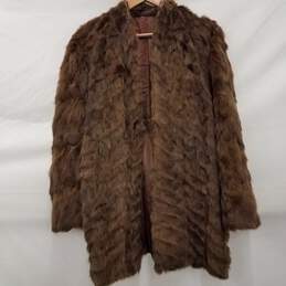 Mink Fur Coat Vintage For Repair