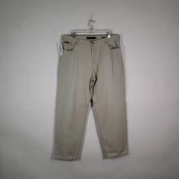 Mens Regular Fit Medium Wash 5 Pocket Design Straight Leg Jeans Size 40
