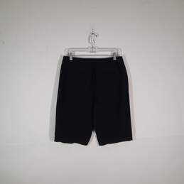 Womens Elastic Waist Slash Pockets Pull-On Slimming Bermuda Shorts Size 1.5 alternative image