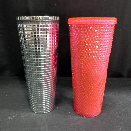 Pair of 2 Starbucks Cups w/ Lids image number 4