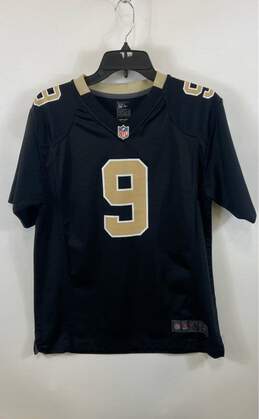 Nike Mens Black New Orleans Saints Drew Brees #9 Football-NFL Jersey Size Large