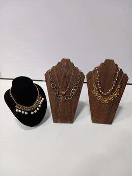5 Piece Elegant Gold Tone Jewelry Bundle