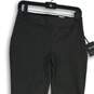 NWT Womens Dark Gray Elastic Waist Bootcut Leg Ankle Pants Size Small image number 3