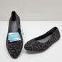 Skechers Animal Print Women's Comfort Flat Shoes Size 9 image number 1