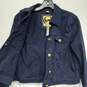 Michael Kors Women's Navy Blue Denim Crop Jacket Size M NWT image number 3