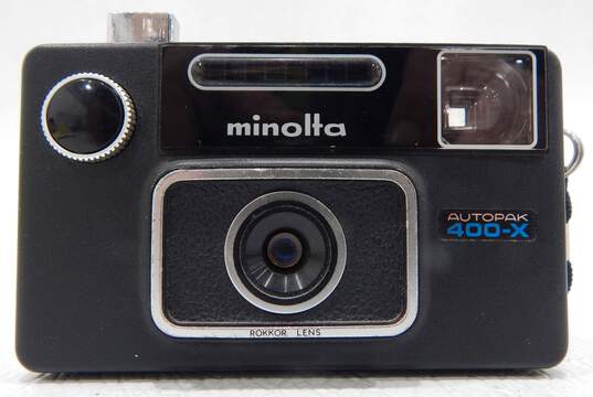 Vintage Minolta Autopak 400-X Instamatic Camera image number 3