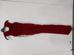 Adrianna Papell Women's Red Dress Size 4 alternative image