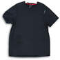 Mens Black Speedwick Short Sleeve Crew Neck Pullover T-Shirt Size X-Large image number 1