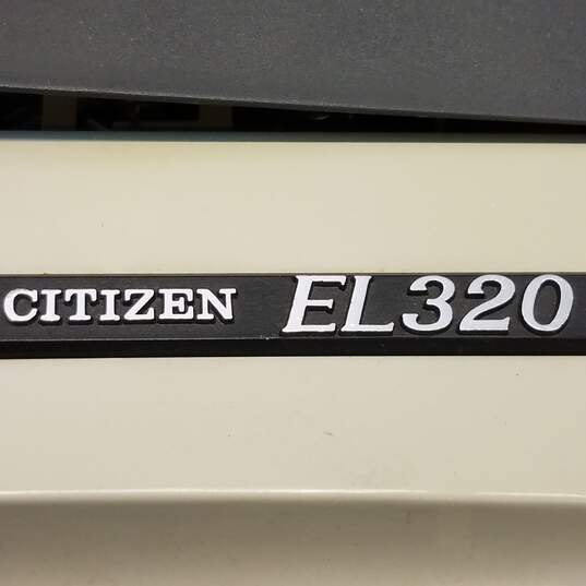 Citizen EL320 Electronic Typewriter image number 6