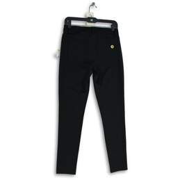 NWT Womens Black Denim Dark Wash 5 Pocket Design Skinny Leg Jeans Size 4 alternative image