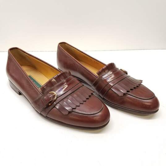 Cole Haan Brown Leather Slip On US 10 image number 3