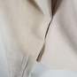 Tahari Women Beige Faux Leather Open Jacket S NWT image number 7