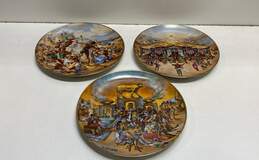 The Promised Land Series 10-12 Collector Plates Art by Yiannis Koutsis 3pc Set alternative image