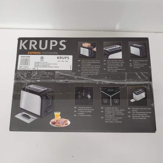SEALED Krups Express Toaster KH411d50 / Untested image number 2