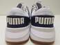 Puma Pacer Future White/Navy Knit Athletic Shoes Men's Size 13 image number 7