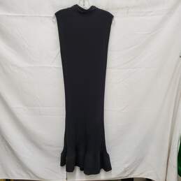 NWT Milly WM's 100% Polyester Black Maxi Cocktail Dress Size 12 alternative image