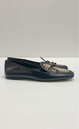 Tory Burch Charm Woven Loafers Size Women 6.5