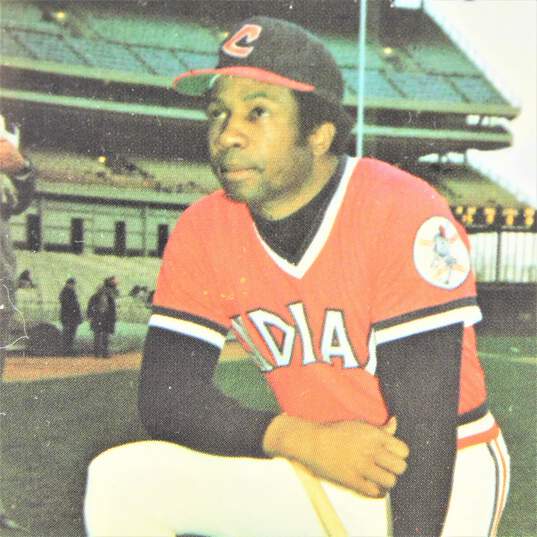 1976 HOF Frank Robinson SSPC #525 Cleveland Indians image number 2