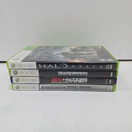 Xbox 360 Video Games Assorted 4pc Lot