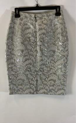 Dolce & Gabbana Gray/Silver Pencil Skirt - Size 4 alternative image