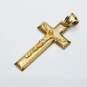 In 14K Gold Crucifix Pendant 2.1g image number 5