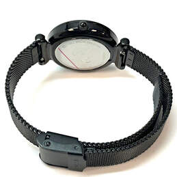Designer Fossil ES-4613 Black Adjustable Strap Round Dial Analog Wristwatch alternative image