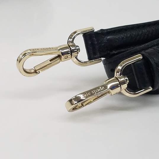 Kate Spade Black Pebbled Leather Crossbody Bag image number 3