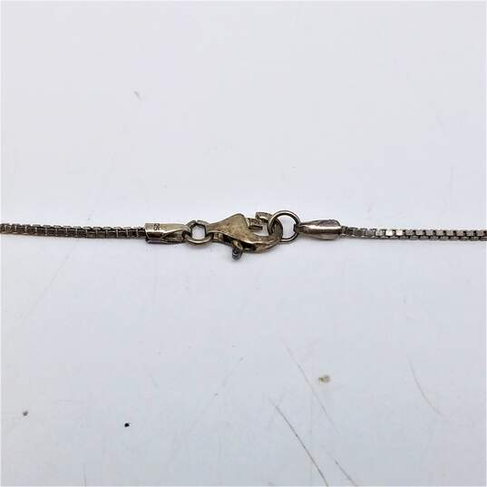 Sterling Silver Pendant Necklace 18.6g DAMAGED image number 7