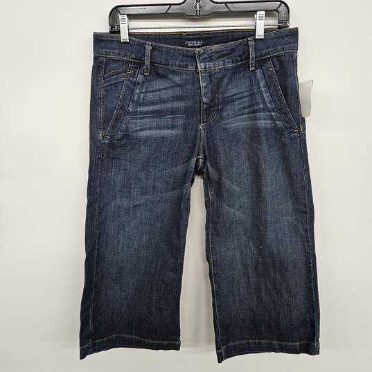 Sonoma Bermuda Jean Shorts image number 1