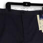 NWT Mens Blue Regular Fit Flat Front Slash Pockets Chino Shorts Size 54 image number 3