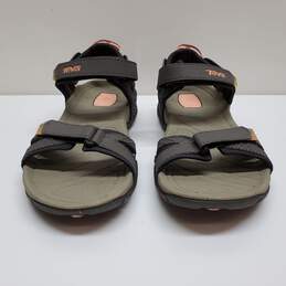 Teva 1003955 Numa Grey/Peach Adjustable Waterproof Sport Sandals Women's Sz 8 alternative image