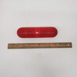 Beats By Dre Red Pill Portable Bluetooth Speaker / Untested