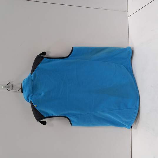 Blue Fleece Vest Size Large image number 2