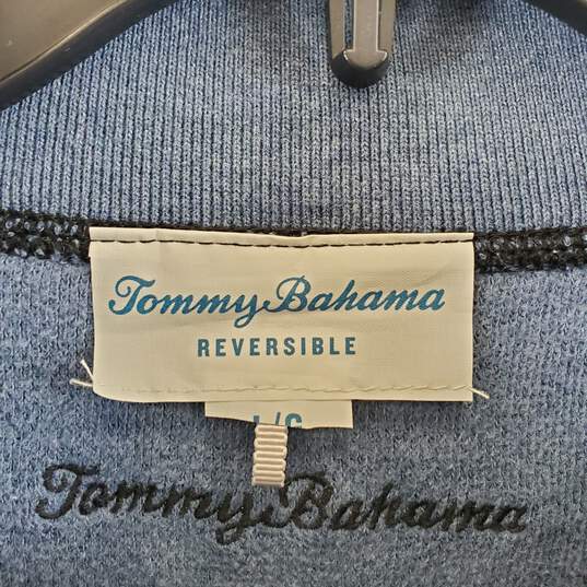 Tommy Bahama Men Black Pullover Sweatshirt L image number 3