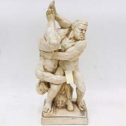 The Labors Of Hercules Art Sculpture Depicting Heracles & Diomedes Of Thrace
