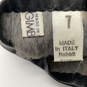 Mens Black Leather Rabbit Fur Multipurpose Casual Winter Gloves Size 7 image number 3