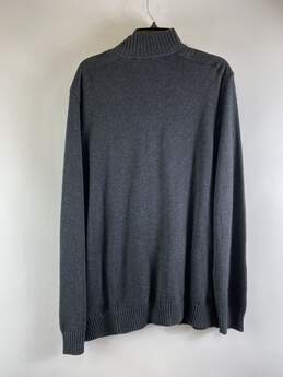 Apt 9 Men Gray Zip Up Sweater XL NWT alternative image
