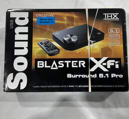 Creative Labs USB Sound Blaster Card X-fi Surround 5.1Pro SB1095