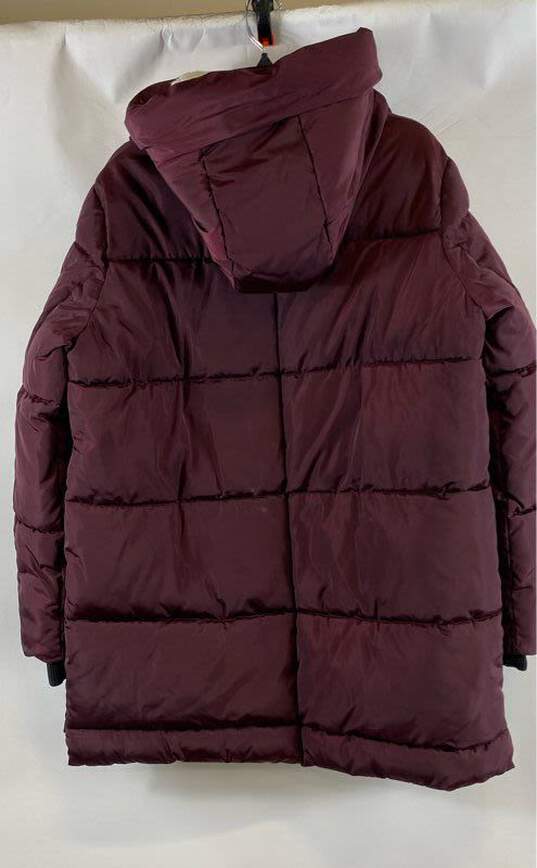 Steve Madden Women's Burgundy Puffer Jacket- XL image number 2