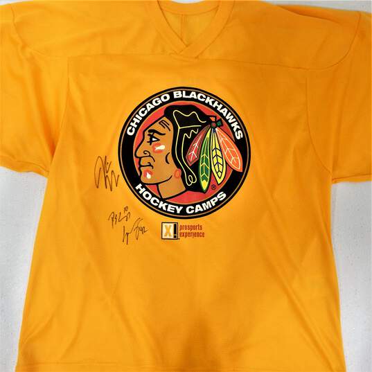 3x Chicago Blackhawks Autographed Jersey image number 1