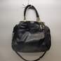 COACH F1276-21276 Limited Edition Amelia Black Leather Shoulder Tote Bag image number 1
