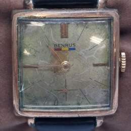 Benrus Gold Electroplate Bezel 10K Case Back Women's Gold Plated Watch alternative image